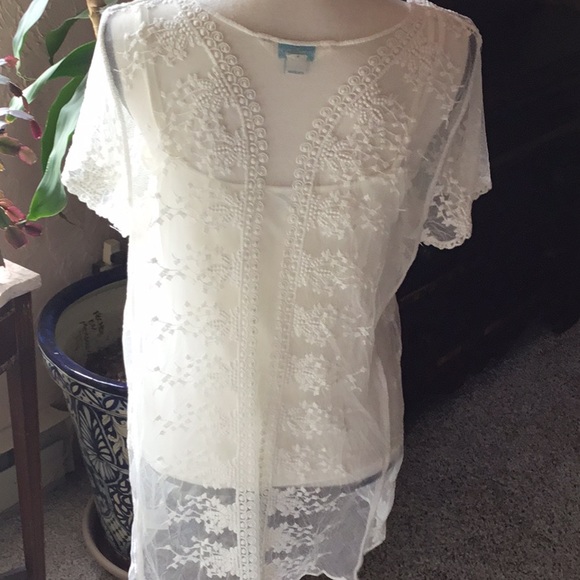 EUC Sundance Lace Top - Picture 4 of 6